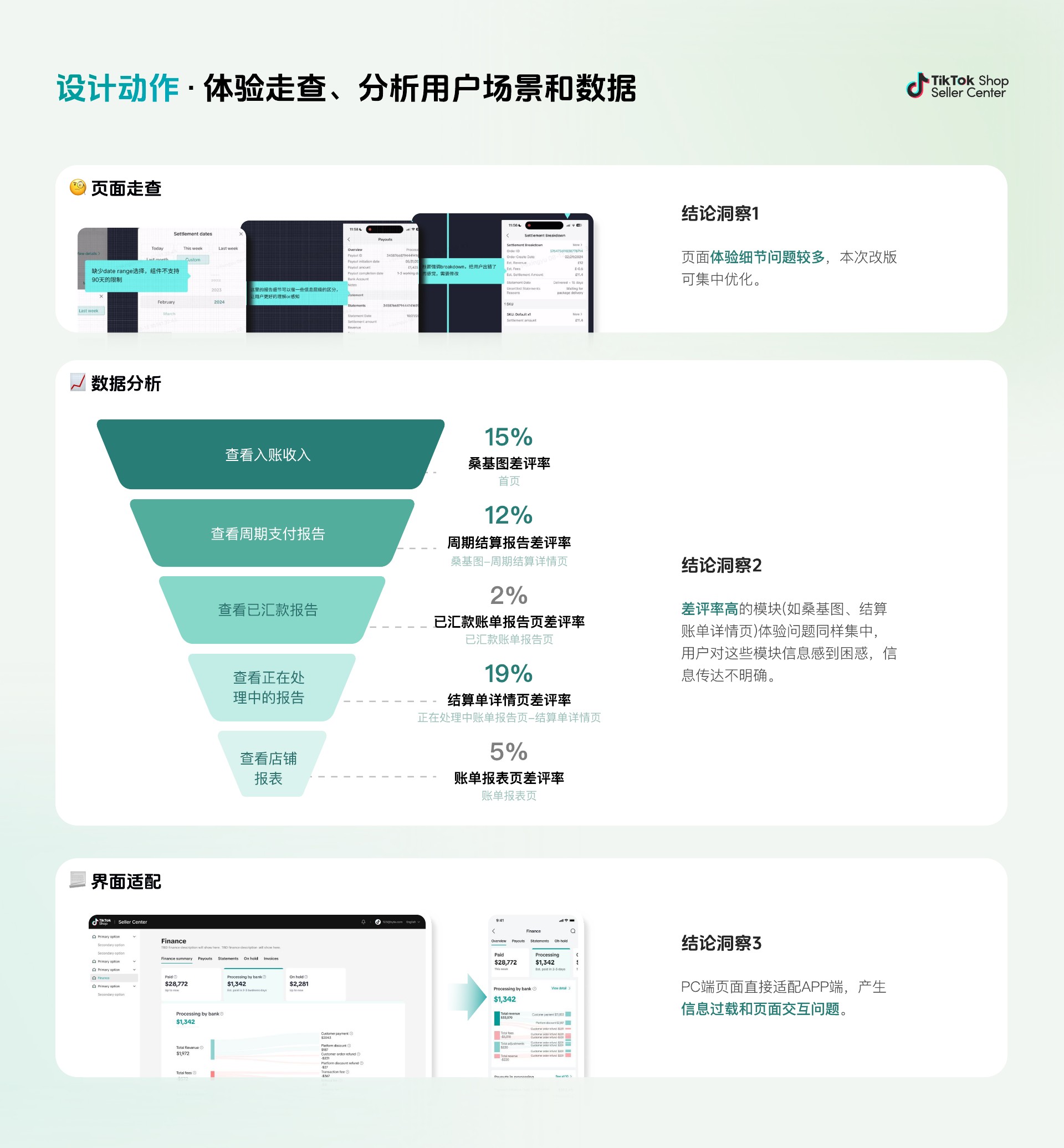 郦星羽作品集第 44 页，TikTok Shop - 财务模块改版